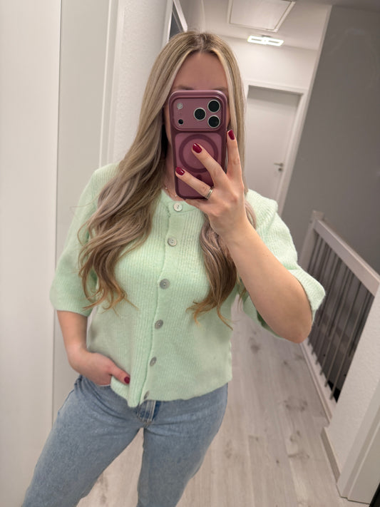 Kurzarmcardigan