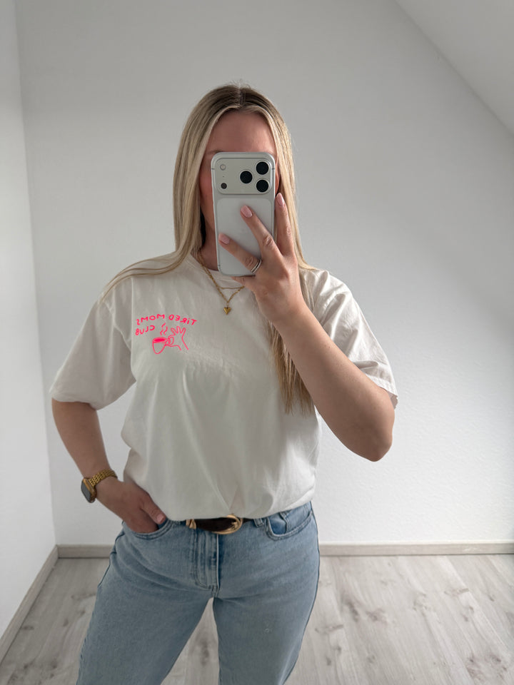 TSHIRT "TIRED MOM CLUB"