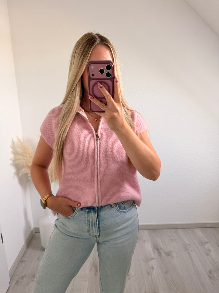 ZIPPER STRICKWESTE