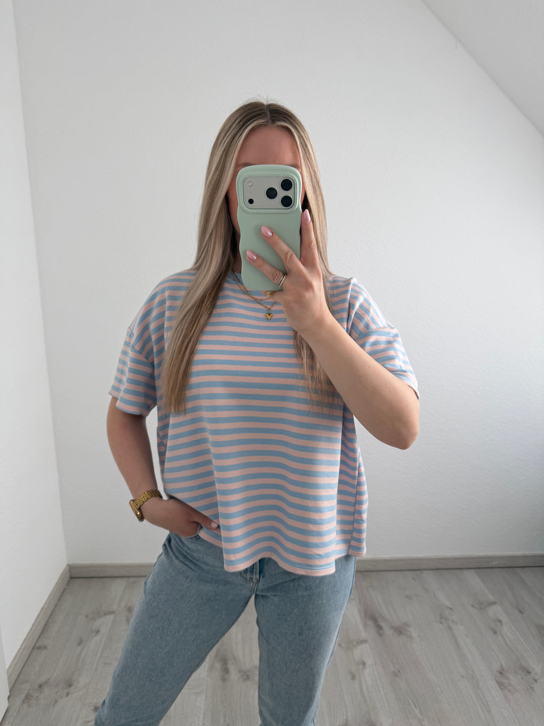 STREIFENSWEATSHIRT