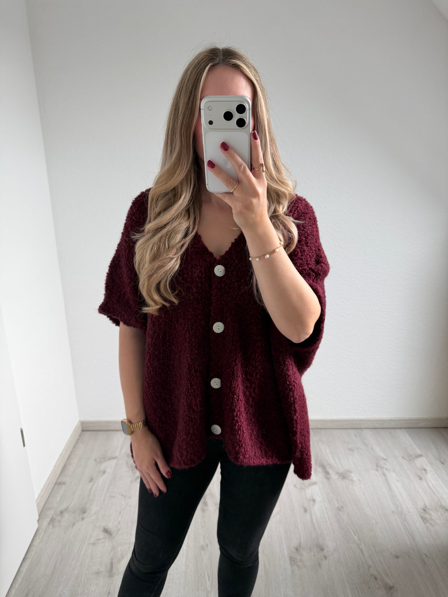 Boucleweste (versch. Farben)