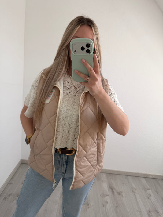 Steppweste Smile (versch. Farben)