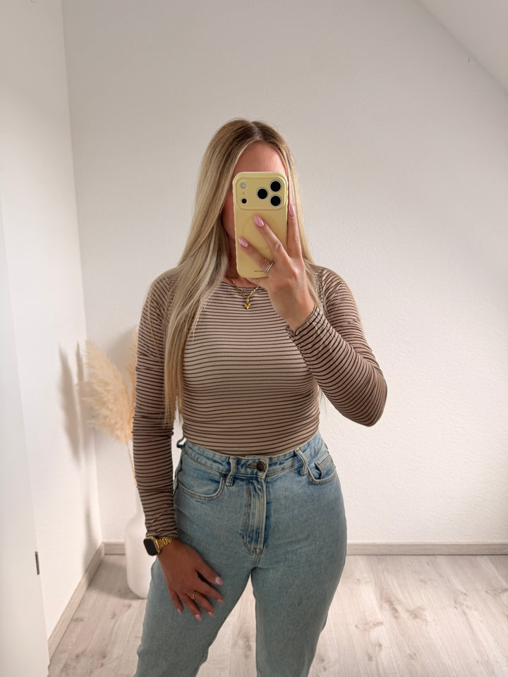 STREIFEN CASHMERESHIRT