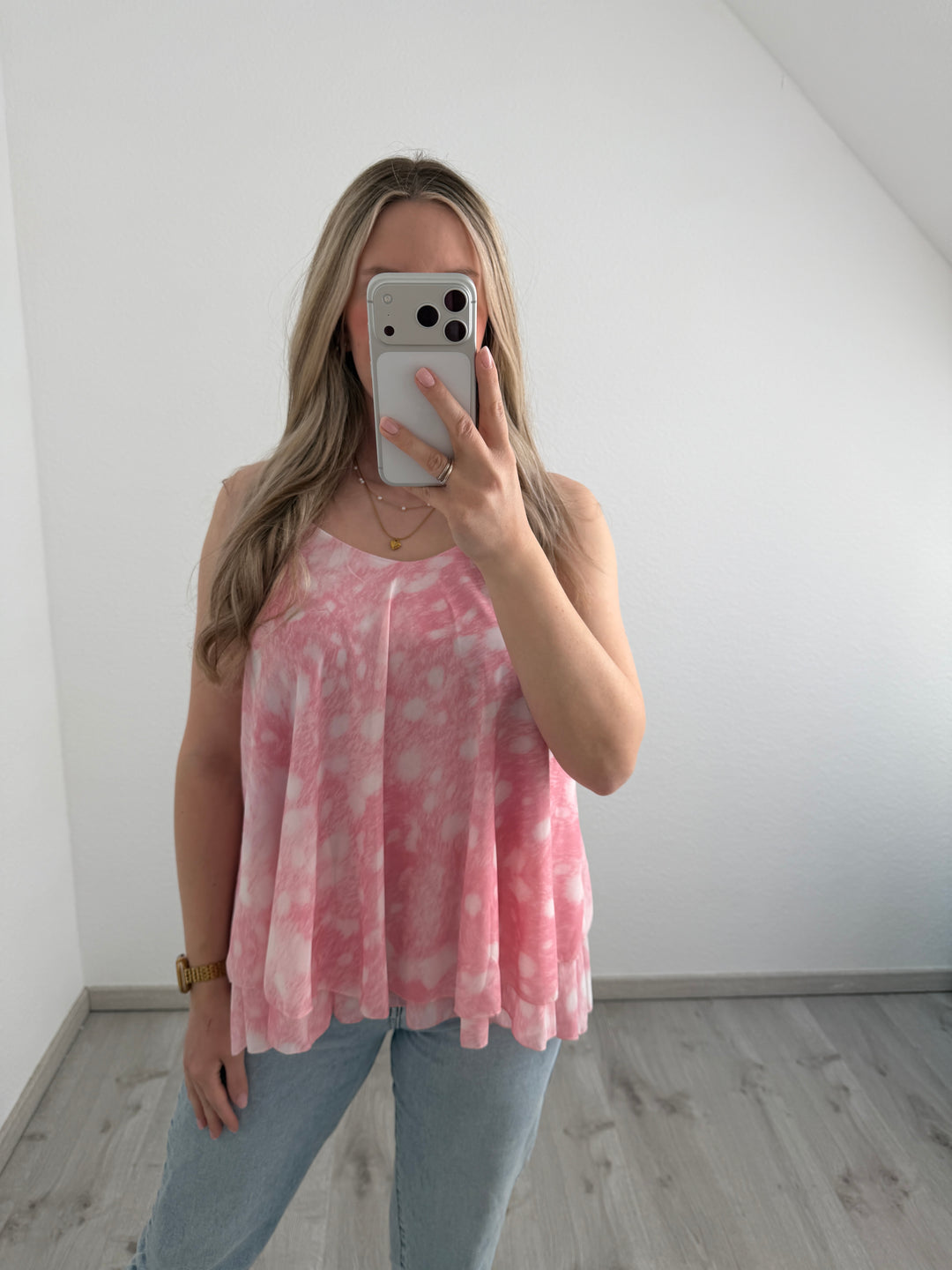 PÜNKTCHENTOP (VERSCH. FARBEN)