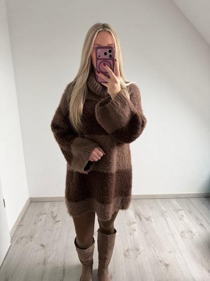 Strickkleid Flauschi Stripes