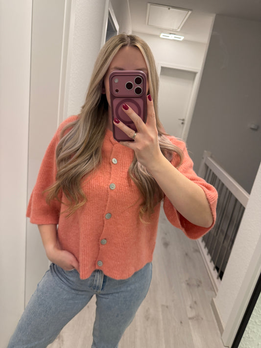 Kurzarmcardigan