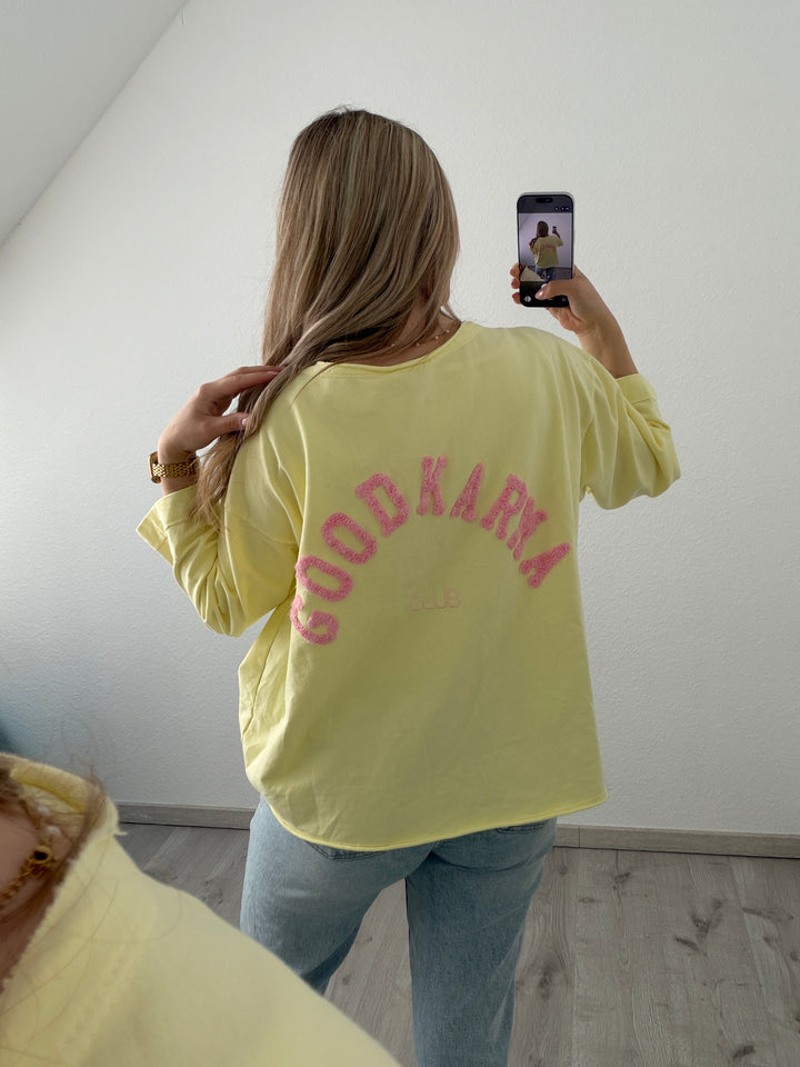 SWEATER „GOOD KARMA“
