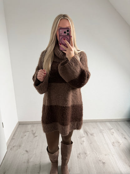 Strickkleid Flauschi Stripes