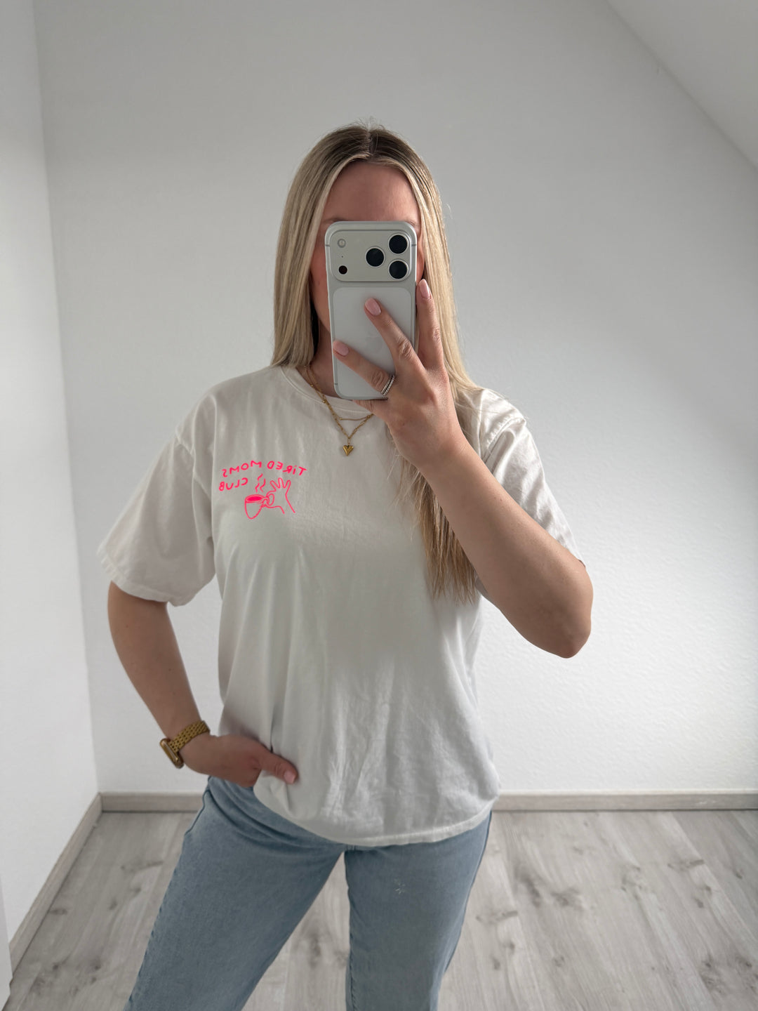 TSHIRT "TIRED MOM CLUB"