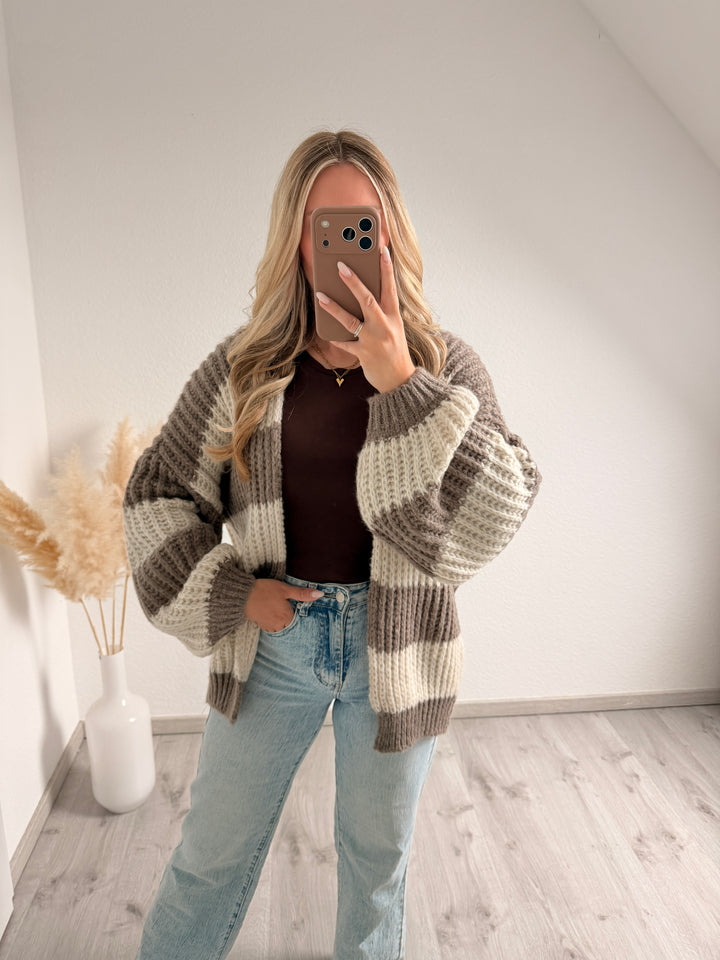GROBSTRICKJACKE SOPHIA