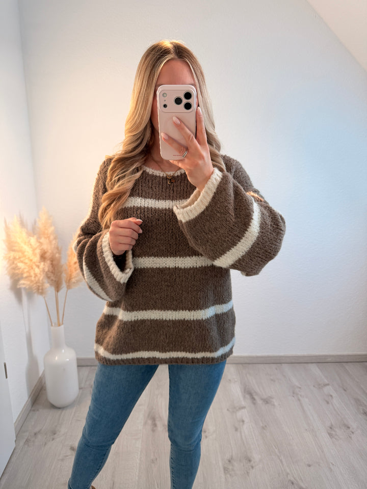 PULLOVER MIT STREIFEN